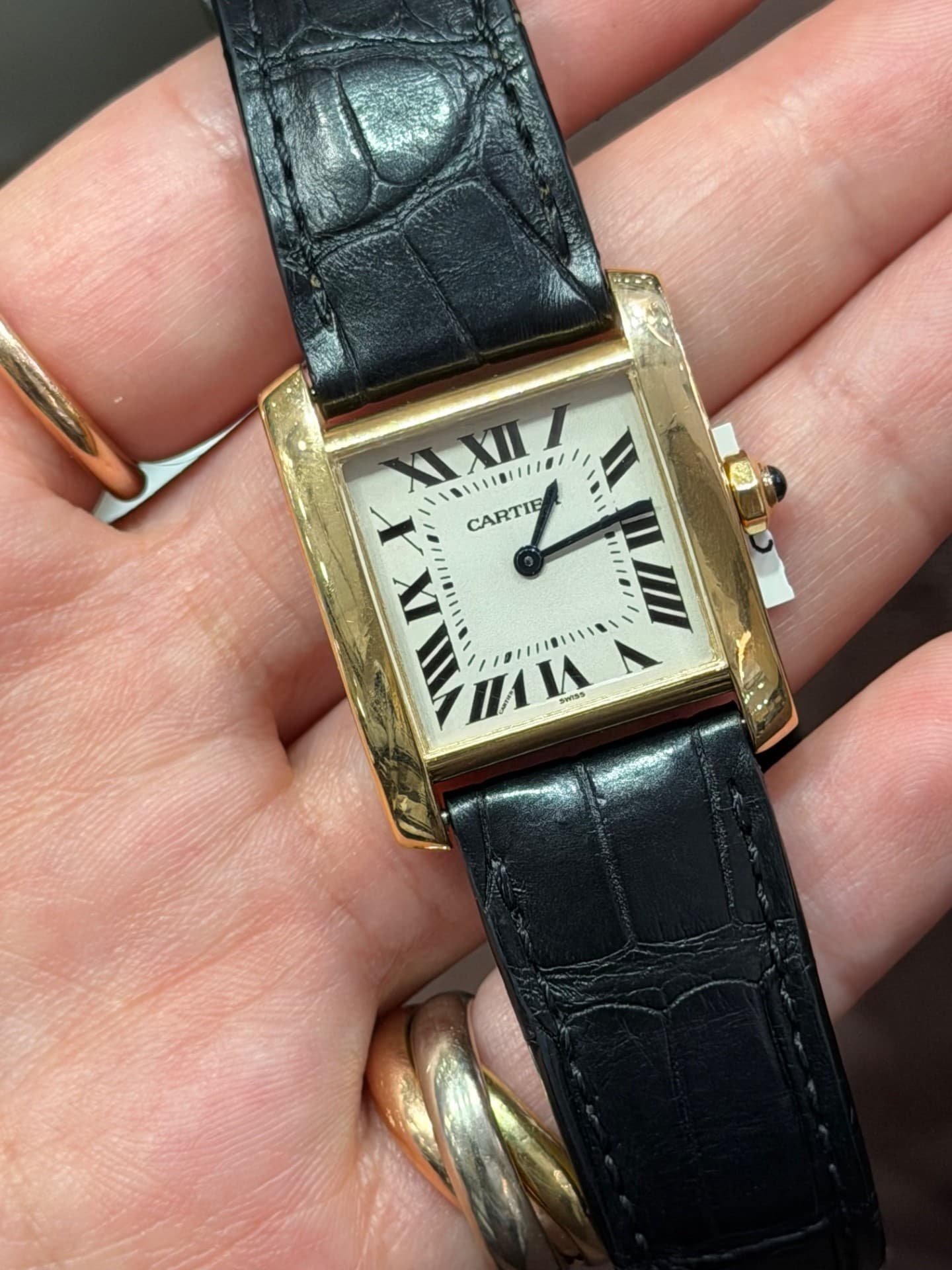Cartier tank française 1821 - 18K gold