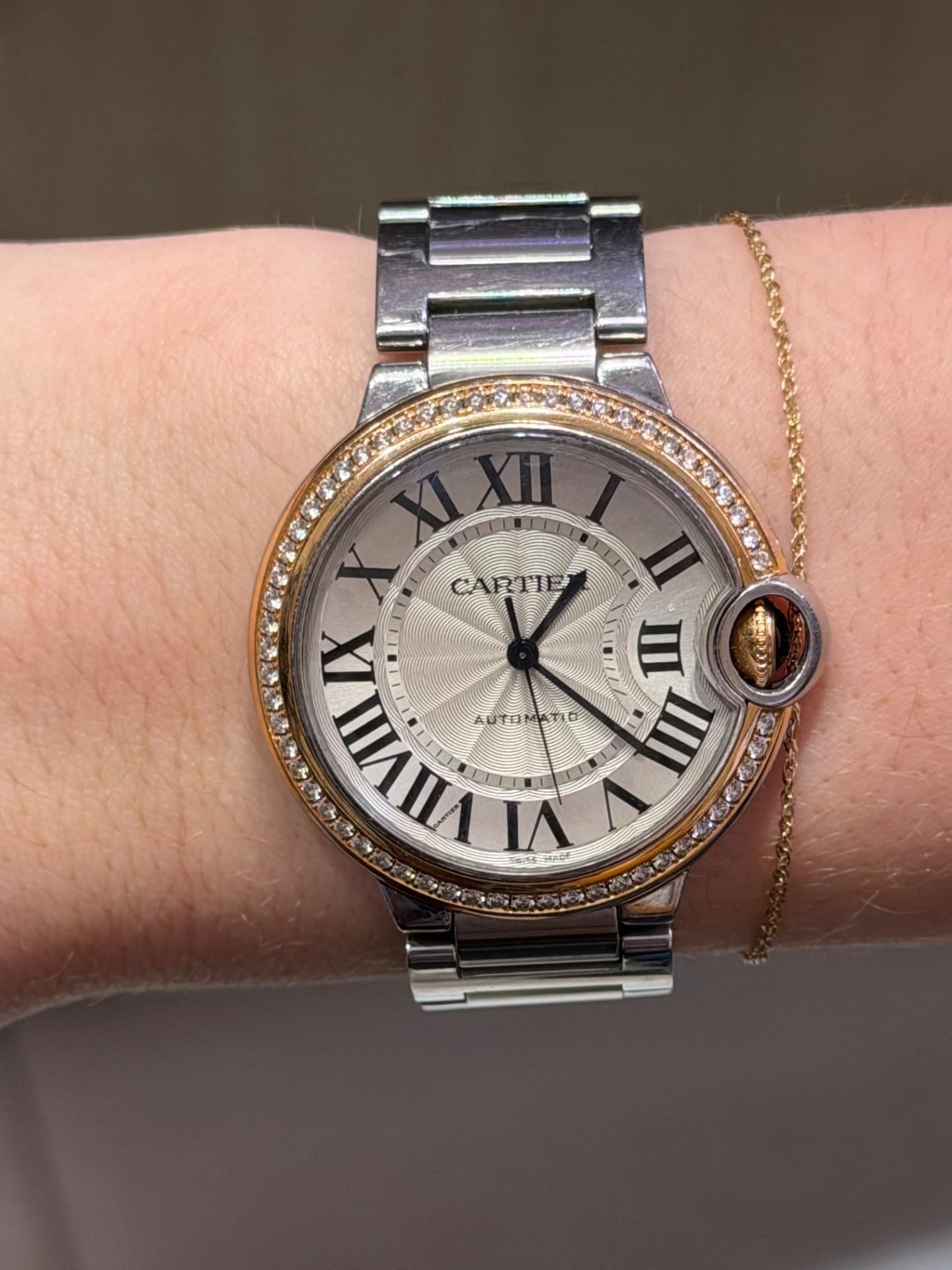 Cartier ballon blue 36 mm - 3754