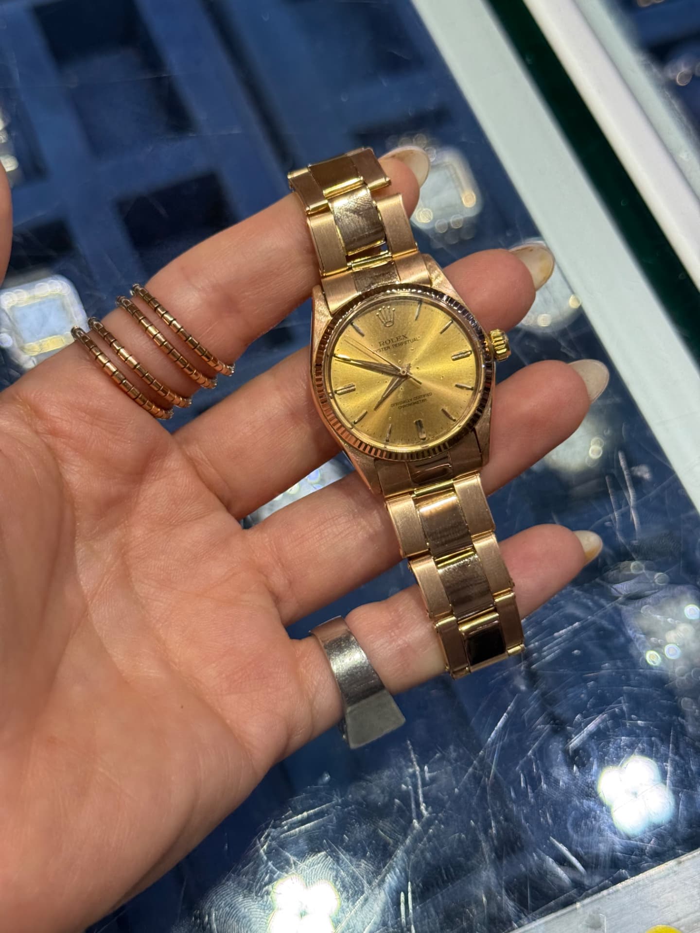 Rose gold